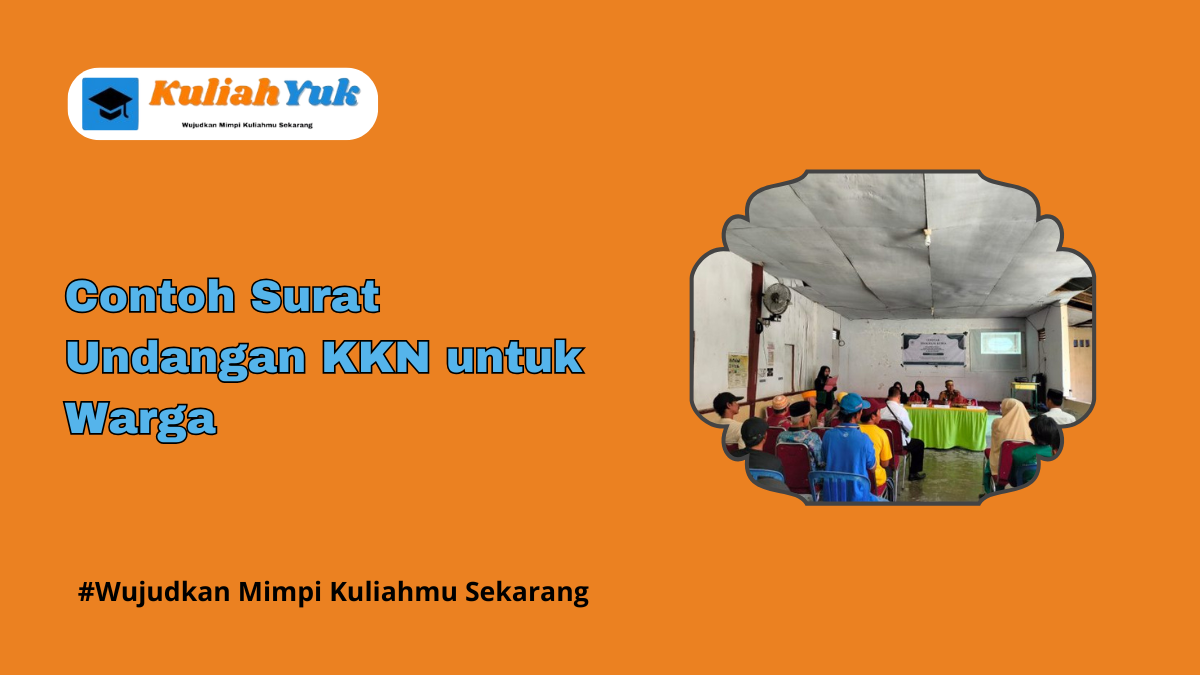 Contoh Surat Undangan KKN untuk Warga