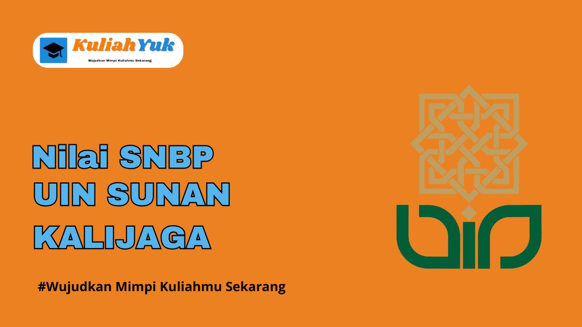 Nilai SNBP UIN SUNAN KALIJAGA Terbaru 2025